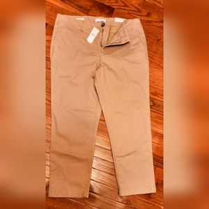 Khaki pants- NEVER WORN- NEW WITH TAGS